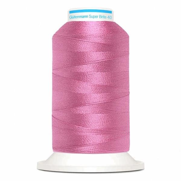 Gutermann Super Brite Polyester 40 Embroidery Thread 1000m Polyester Thread Suitable For Embroidery