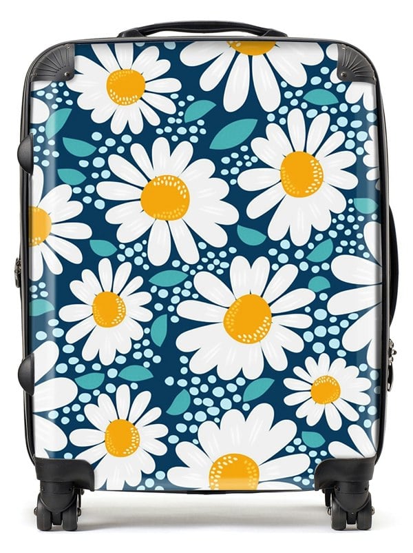 Warren Reed Camomile Flowers Suitcase