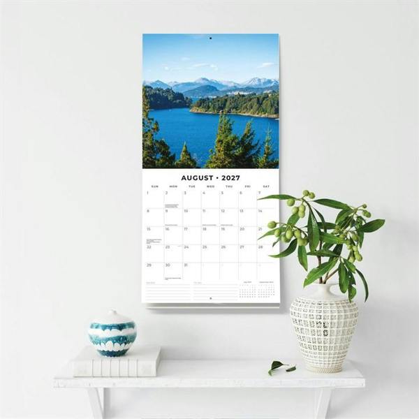 Lakes Calendar 2027, Wall Calendars, Month To View, Natural World, Gift