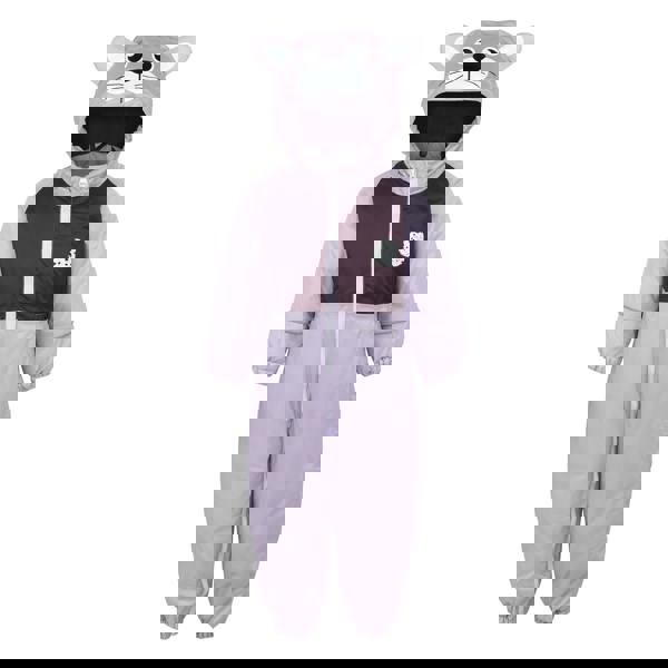 Regatta Kids Mudplay III Shyla The Leopard Leopard Puddle Suit - Lilac Frost