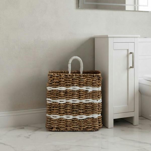 Garden Greatness Versatile Natural Woven Straw Caddy
