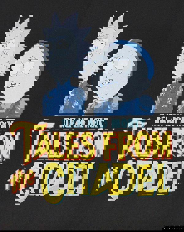 Rick And Morty Mens Black Short Sleeved T-Shirt