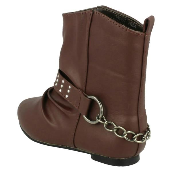 Spot On Girls Spot On Flat Ankle Boot H4087