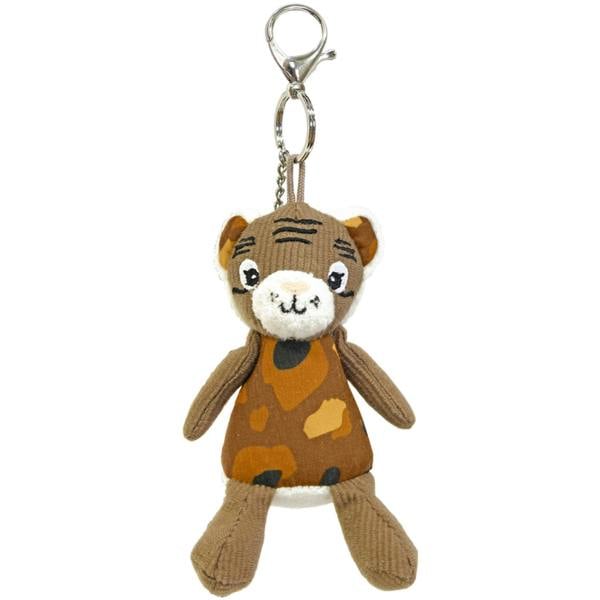 Les Deglingos Key Ring - Brown