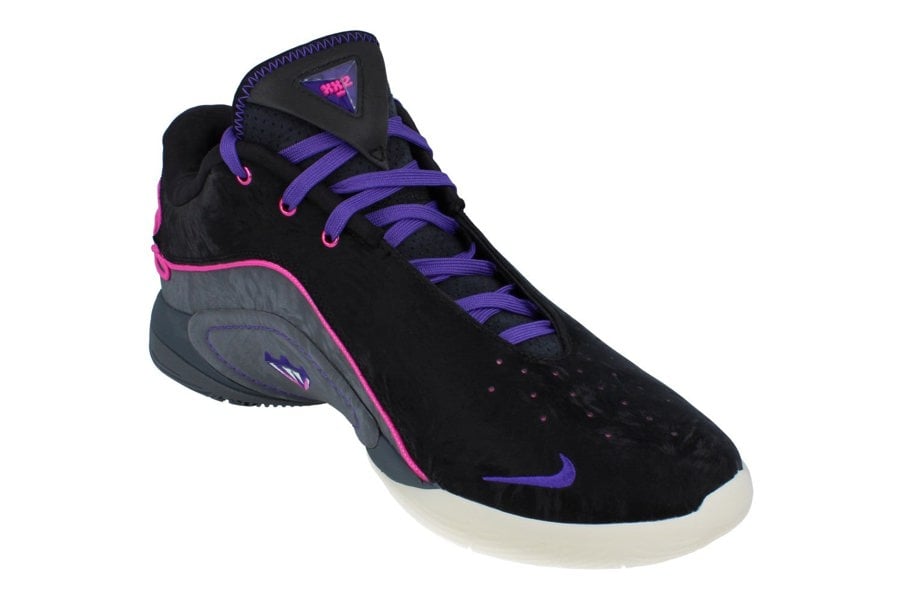 Nike Lebron Xxii Mens Basketball Trainers Fz1094  001 - Black Laser Fuchsia Dark Grey 001 - Photo 3
