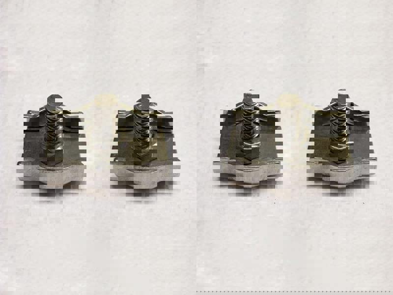 Simplex Wire Rope Grips Stainless Steel 2MM x2 (Marine Loop Boat Clamps)