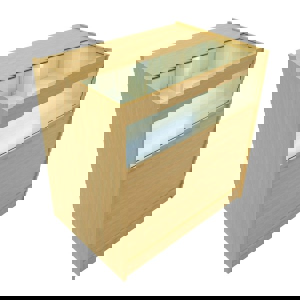 Monstershop LED Retail Shop Counter B900 - Maple