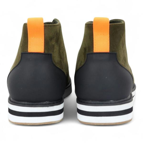 Infinity Leather Men's Suede Lace-Up Ankle Desert Boots