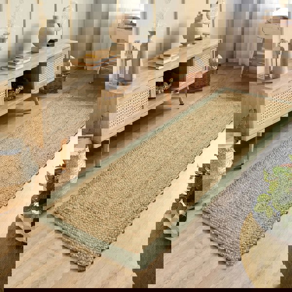 Origins Jute Border Sage Green