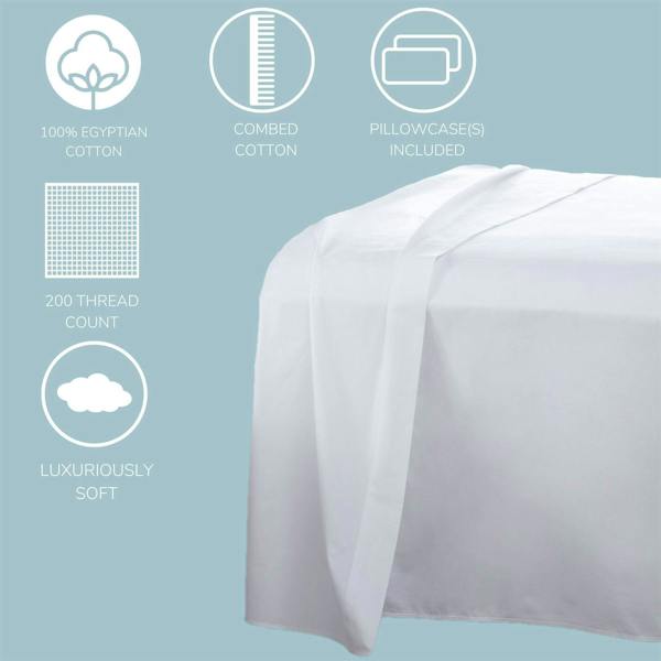 T-200 Black Duvet Cover Set