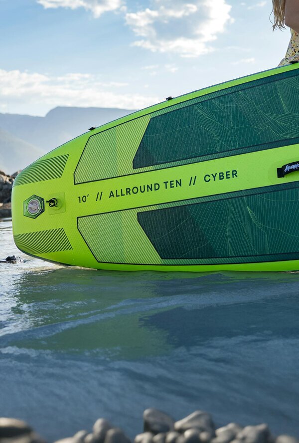 Aquaplanet ALLROUND TEN 10' Inflatable Paddle Board Package - Cyber