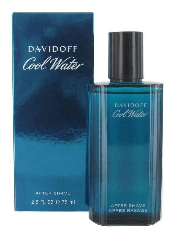 Davidoff Cool Water Aftershave Splash 75ml for Him