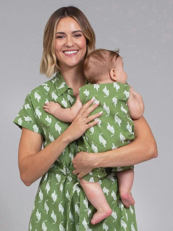 Kite Baby Organic Stay Wild Dungarees