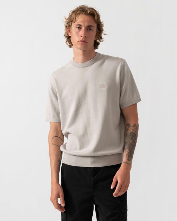 BOSS Orange Kanacho Mens T-Shirt - Open Grey 070