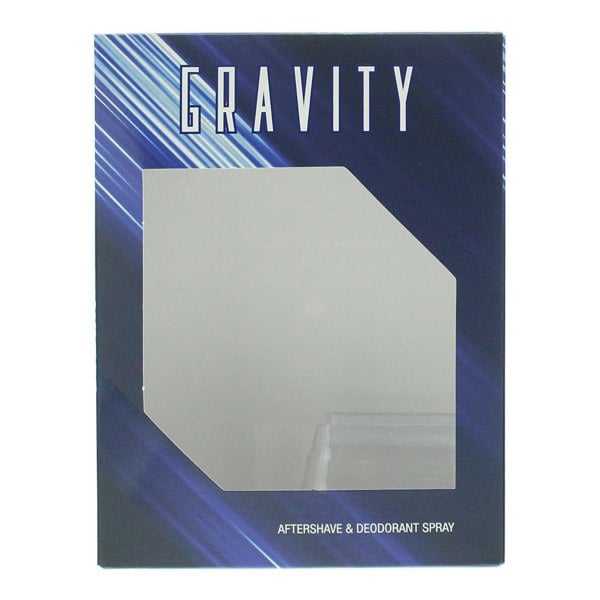 Coty Gravity 2 Piece Gift Set: Aftershave 30ml - Deodorant Spray 120ml