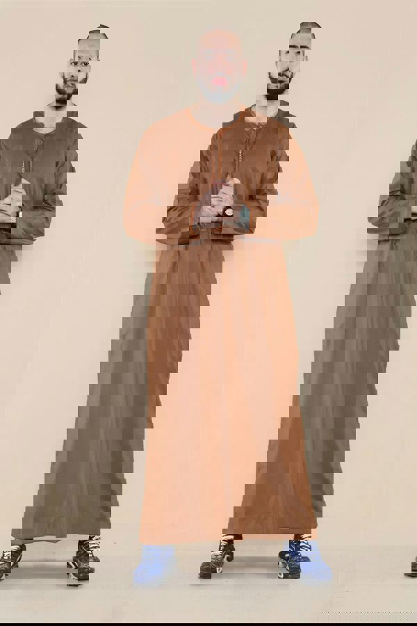 105_thobe_Camel_L - 56, 105_thobe_Camel_M - 54, 105_thobe_Camel_S - 52, 105_thobe_Camel_XL - 58, 105_thobe_Camel_XXL - 60