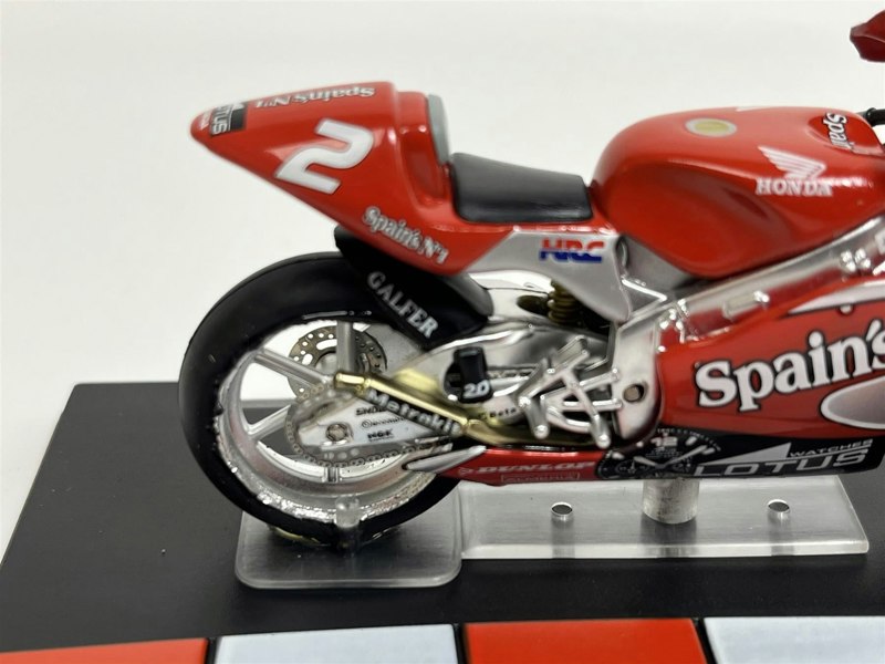 a toy motorcycle on a table