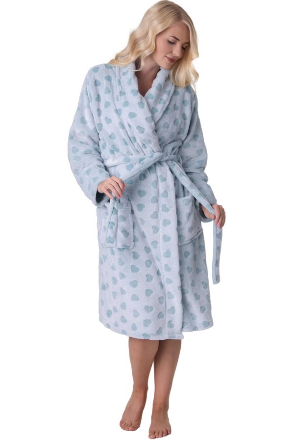 Camille Luxurious Supersoft Printed Bathrobe