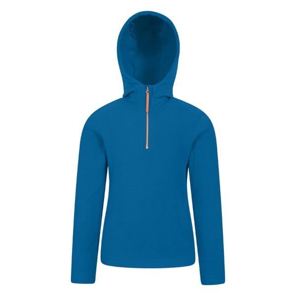 Mountain Warehouse Kids Camber II Fleece Hoodie - Petrol