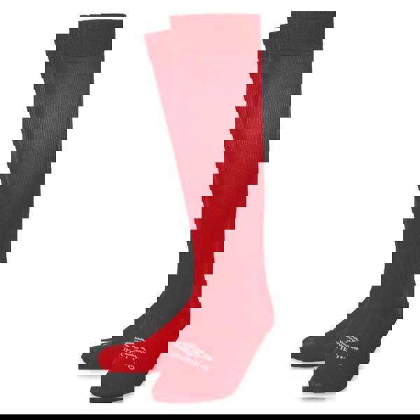 Umbro Mens Primo Football Socks - Vermillion/White