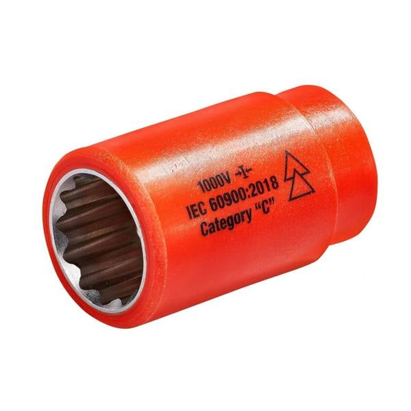 Itl Insulated Insulated Socket, 1/2in Drive - Multi Colour - 