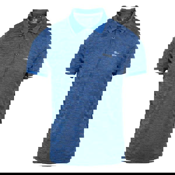 Regatta Mens Remex II Jersey Polo Shirt - Olympian Blue