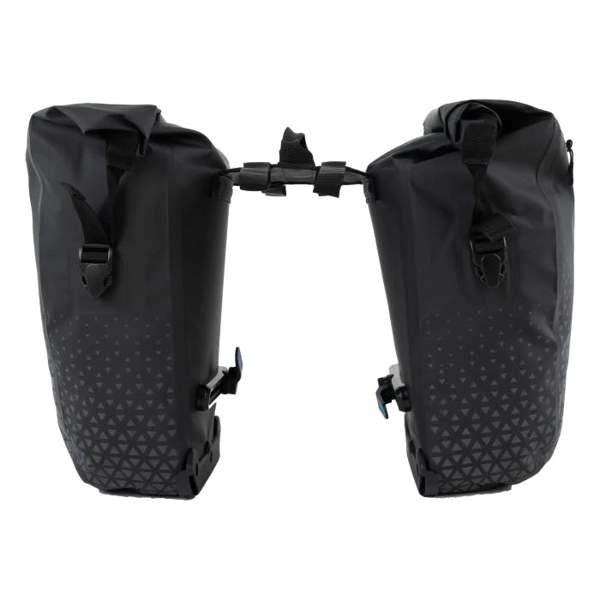 Oxford Aqua V 32 Extreme Visibility Double Pannier Bag Black