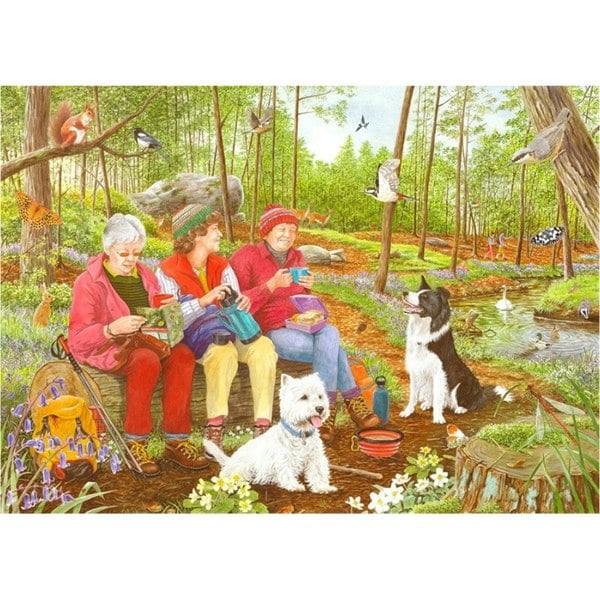 The House of Puzzles Time For a Cuppa - 1000 Piece Jigsaw Puzzle