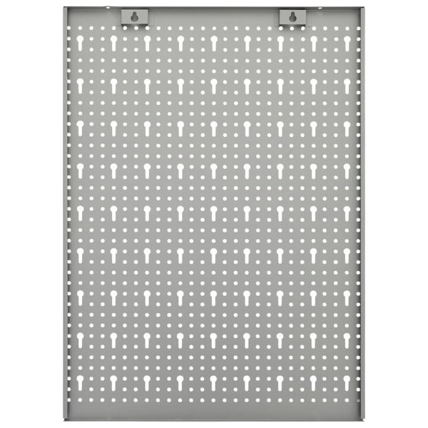 Berkfield Wall-mounted Peg Boards 3 pcs 40x58 cm Steel