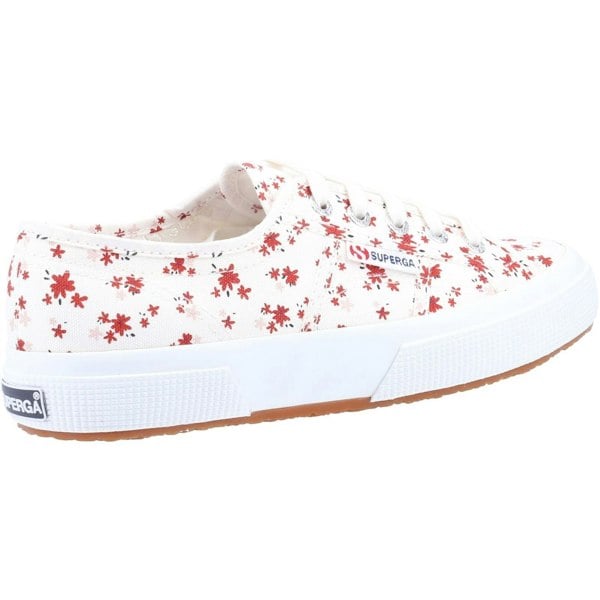 Superga 2750 Print Women's Trainers - White/Red