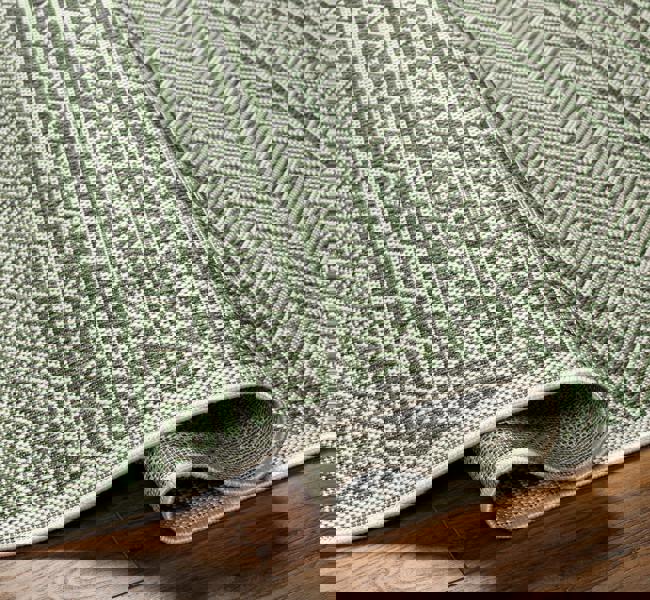 Livabliss Eagean-Global Green Ivory Off-White In- & Outdoor Rug