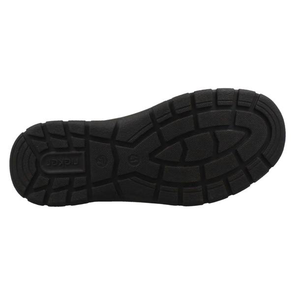 Rieker Mens Rieker TEX Zip Detailed Extra Wide Lace Up Shoes 03607