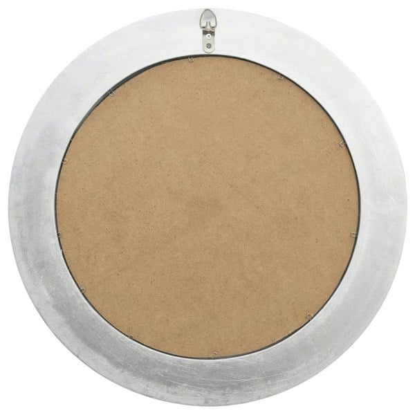 Berkfield Wall Mirror Baroque Style 50 cm Silver