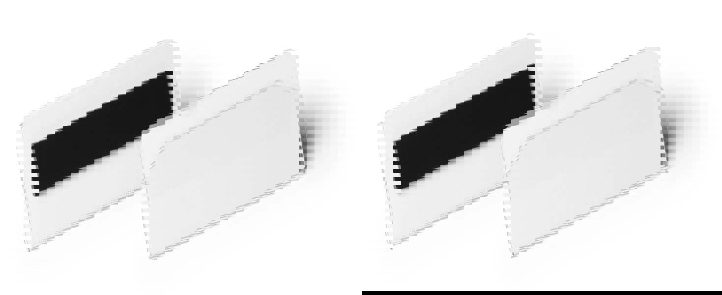 Durable Magnetic Ticket Label Holder Document Pocket | 10 Pack | 100 x 38mm