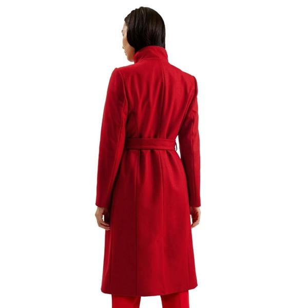 Ted Baker WMO ROSE Midi Length Belted Wool Wrap Co 1