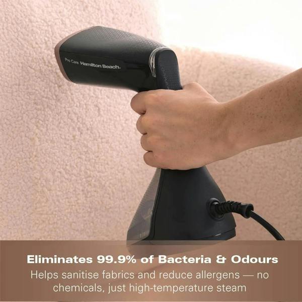 Hamilton Beach ProCare Handheld Garment Steamer - Black & Bronze - Hamilton Beach UK