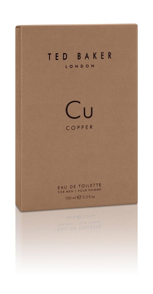 Ted Baker Tonics Cu Copper 100ml Eau de Toilette for Him