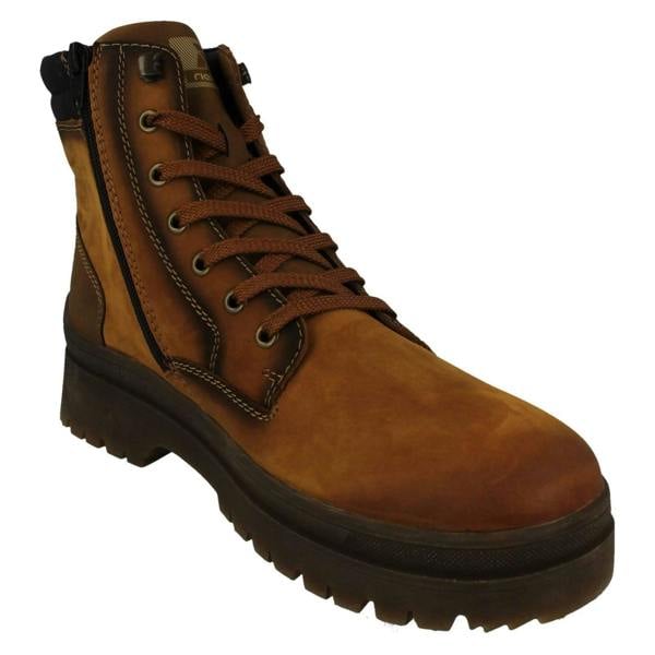 Rieker Mens Rieker Lambswool Lined Ankle Boots U0272