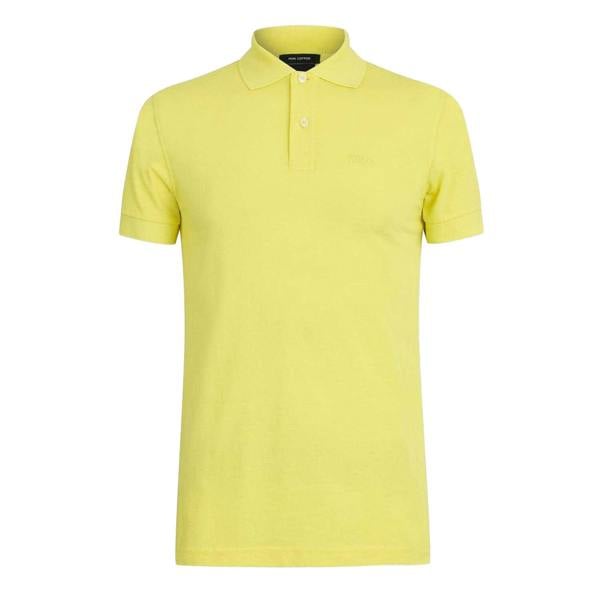 Boss Mens Firenze Cotton Polo Shirt - Bright Yellow - 