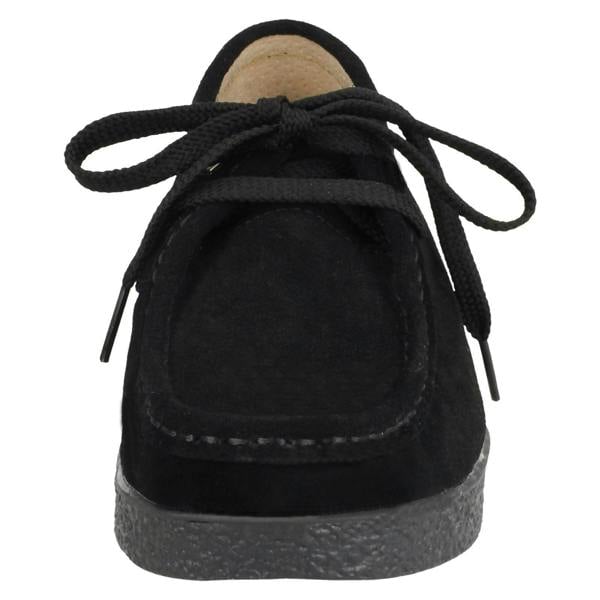 Eaze Ladies Eaze Flat Casual Lace Up Shoes