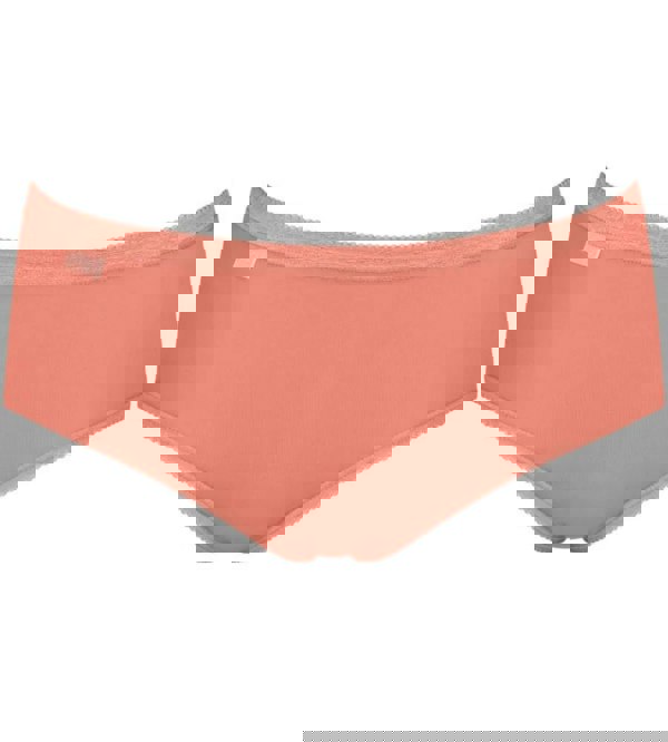 SloggiBriefs 3 - packBasic+ 3 - Pack Cotton Midi Briefs, Apricot/White/OrangeBoxers - and - Briefs.net