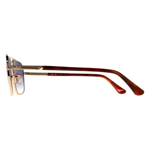 Police Sunglasses SPLQ85 0300 Shiny Rose Gold Blue Gradient