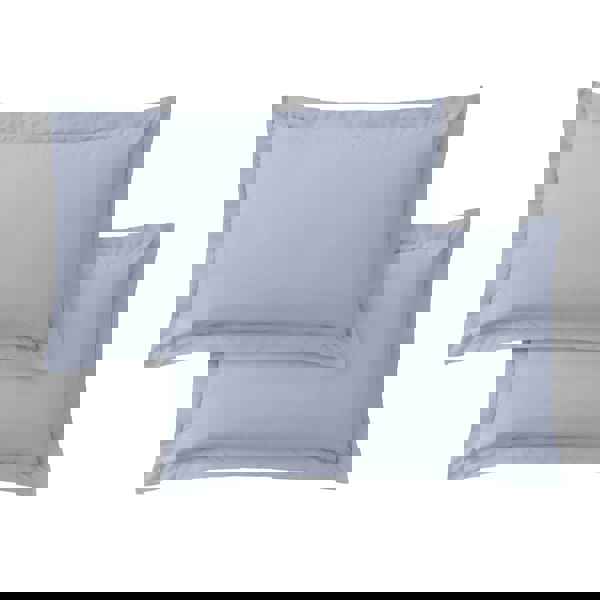Bianca 200 Thread Count Cotton Percale Oxford Pillowcase Pair