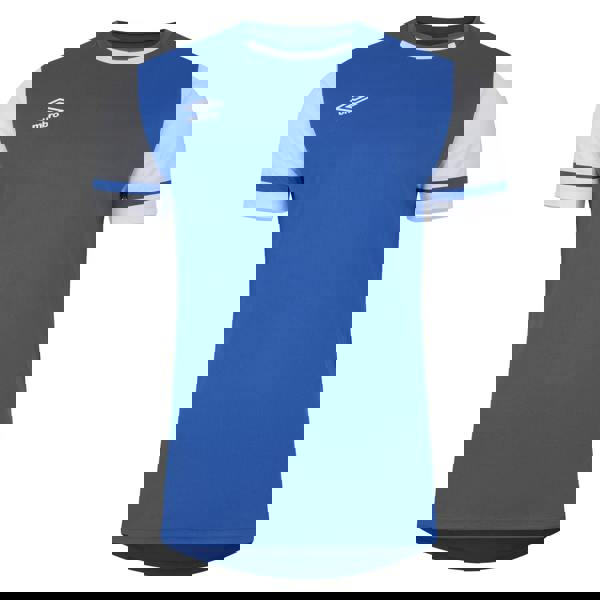 Umbro Mens Cavelle Jersey T-Shirt - Royal Blue/Brilliant White - 