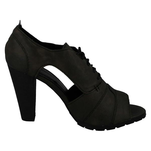Ladies Barricci Side Cut Out Peep Toe Heels