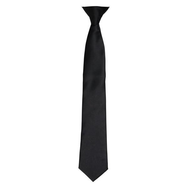 Premier Unisex Adult Satin Tie - Black