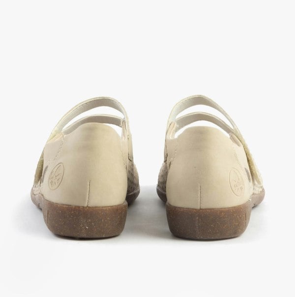 Rieker 47675-60 Womens Shoes - Beige