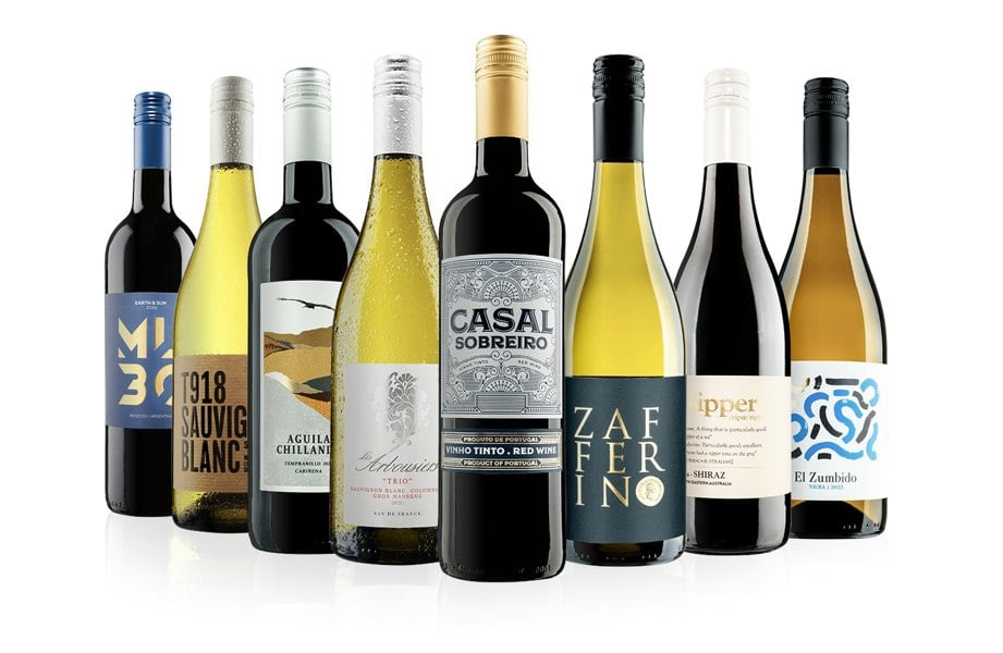 Virgin Wines - 8 Bottle Mixed Wine Case