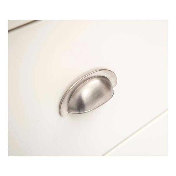 Cabinet Bits Lovere 4 Drawer Chest of Drawers Chrome Cup Handle