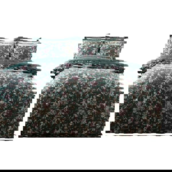 Belledorm Aiyla Duvet Cover Set - Bottle Green